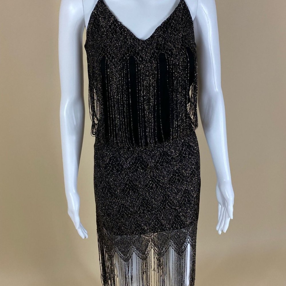 Vintage Flapper Style Cocktail Dress